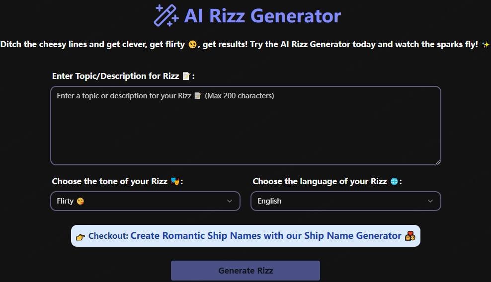 Maximizing Rizz Generator Effectiveness Through Tips and Best Practices